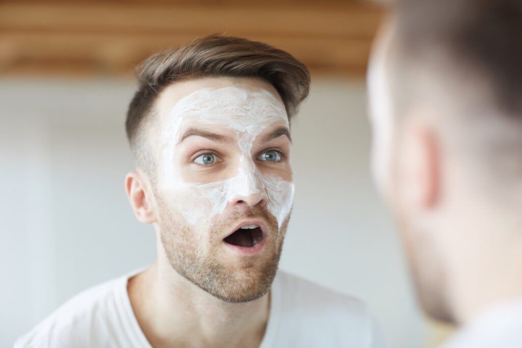 Prendre soin de son visage marié le marié de la lune